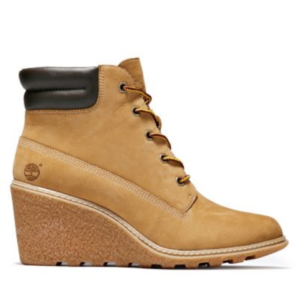 Timberland Amston Wedge Boot Size 9